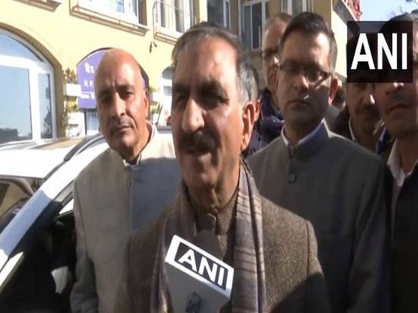 Himachal Pradesh Chief Minister Sukhvinder Singh Sukhu (Photo/ANI)