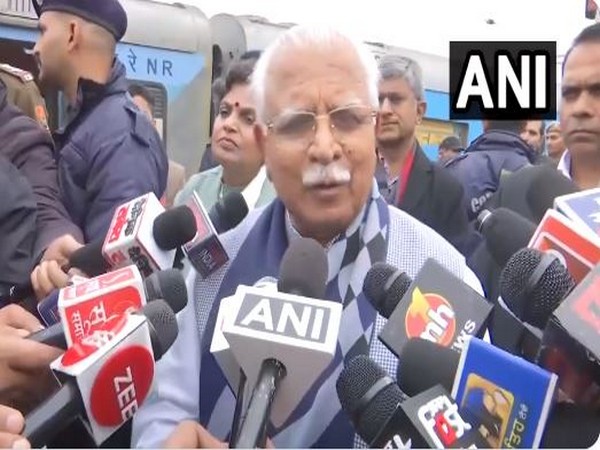 Haryana Chief Minister Manohar Lal Khattar (Photo/ANI)