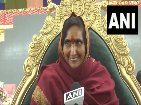 Sadhvi Rithambara (Photo/ANI)