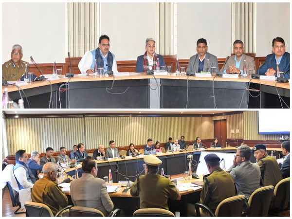 Rajasthan Chief Minister Bhajanlal Sharma chairs meeting (Photo/X@BhajanlalBjp)