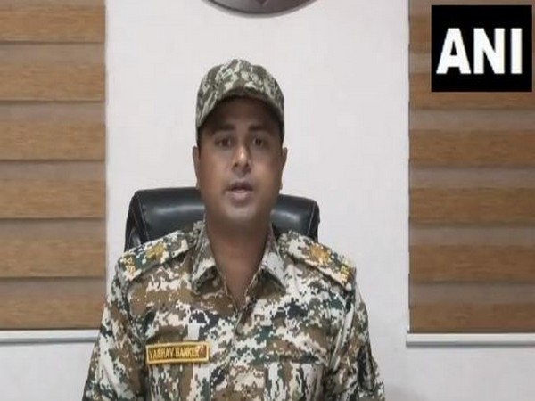 Bijapur Assistant Superintendent of Police (ASP) Vaibhav Banker. (Photo/ANI)