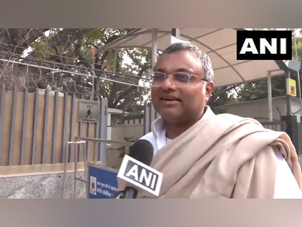 Congress MP Karti P Chidambaram. (Photo/ANI)
