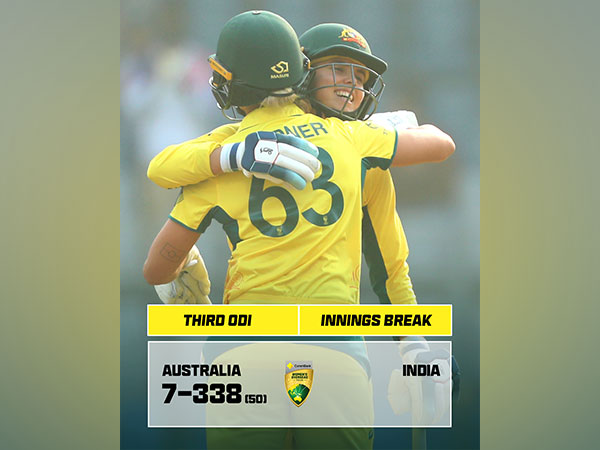 India Women vs Australia Women. (Picture: Australian Women's Cricket Team Twitter)