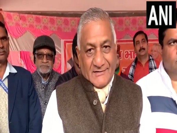 General VK Singh (Retd), Minister of Road Transport and Highways (Image/ANI)