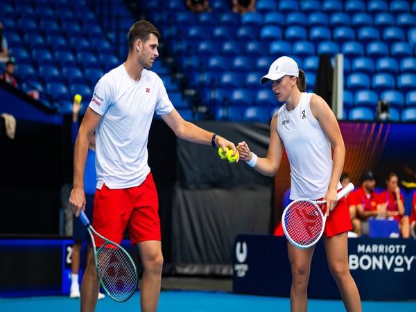 Iga Swiatek and Hubert Hurkacz (Photo: Iga Swiatek/ X)