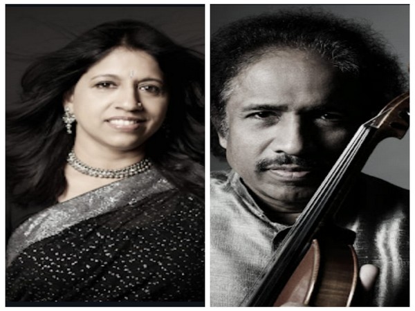 Music icons Kavita Krishnamurthy and L. Subramaniam