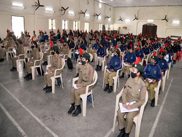 NCC cadets during Combined Annual Training Camp (File Photo/ANI)