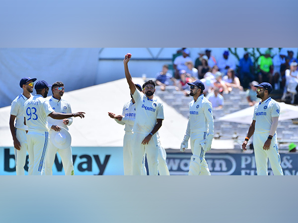 Mohammed Siraj celebrating a wicket. (Photo- ICC)