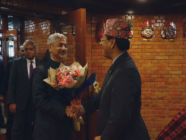 External Affairs Minister S Jaishankar, Nepal Foreign Minister NP Saud (Image Credit: X/@DrSJaishankar)