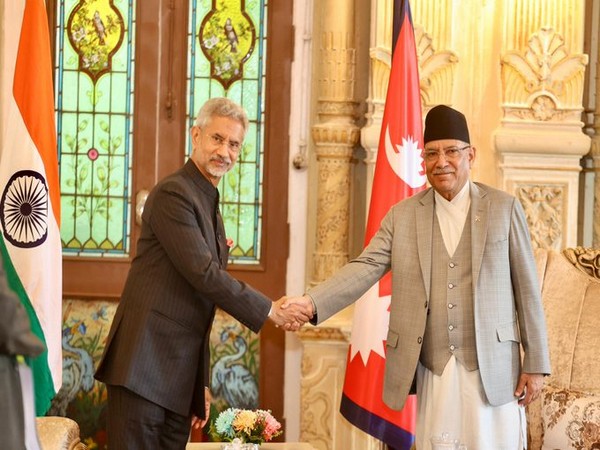 EAM Jaishankar with Nepal PM (Photo/ X @cmprachanda)