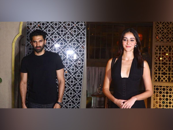 Actors Aditya Roy Kapur and Ananya Panday 
