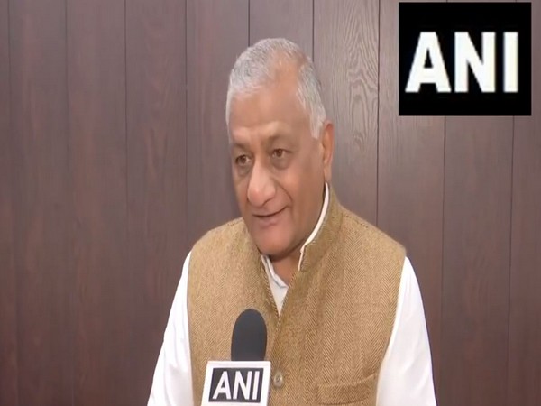 Union Minister Gen (Retd) VK Singh (Photo/ANI)