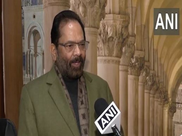 BJP leader Mukhtar Abbas Naqvi (Photo/ANI)