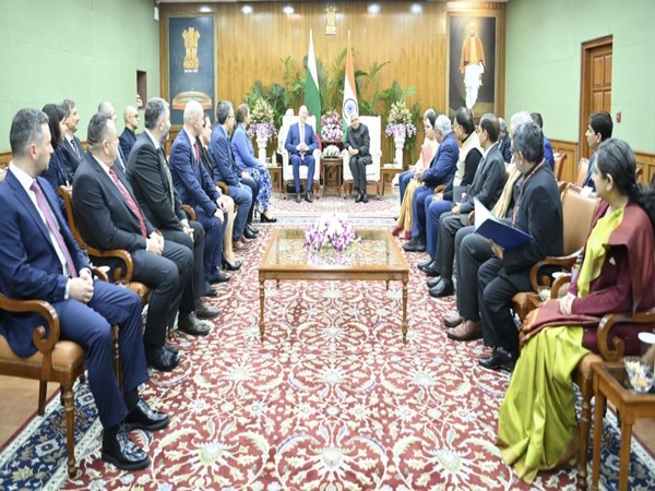 Vice President Jagdeep Dhankhar meets Bulgaria's Parliamentary Delegation (Image Credit: X/@VPIndia)