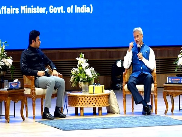 External Affairs Minister S Jaishankar at the event in Bengaluru (Photo/ANI)