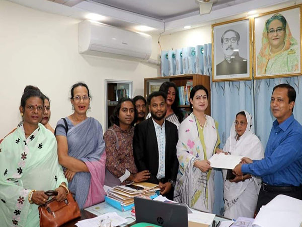 Anowara Islam Rani becomes first transgender candidate of Bangladesh (Photo/ANI)