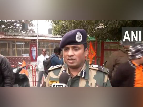 Piyush Mordia, Additional Director General (Lucknow zone), speaking on preparations in the run-up to the inauguration of Ram Mandir on January 22. (Photo/ANI)