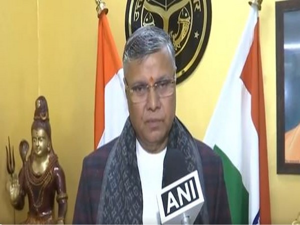 UP Prison Minister Dharmveer Prajapati. (Photo/ANI)