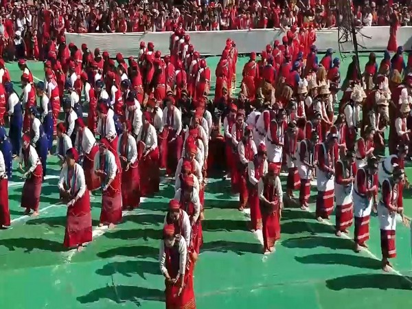 Tagin community celebrates 50th Si-Donyi festival at Naharlagun (Photo/ANI)
