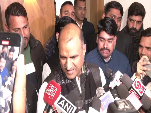 Rajashtan BJP chief CP Joshi. (Photo/ANI)