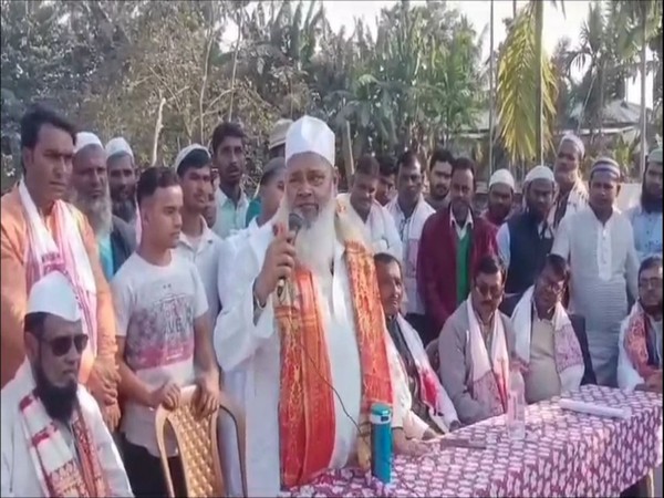 AIUDF Chief and Lok Sabha MP Badruddin Ajmal (Photo/ANI)