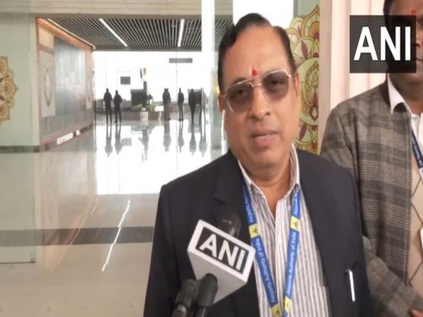 Maharishi Valmiki International Airport AGM, Vinod Kumar (Photo/ANI)
