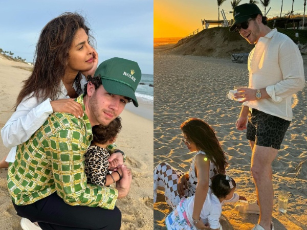 Priyanka Chopra, Nick Jonas, Malti Marie (Image source: Instagram)