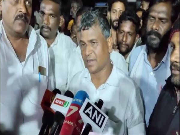 Gudalur Legislative Assembly Member Pon Jayaseelan. (Photo/ANI)