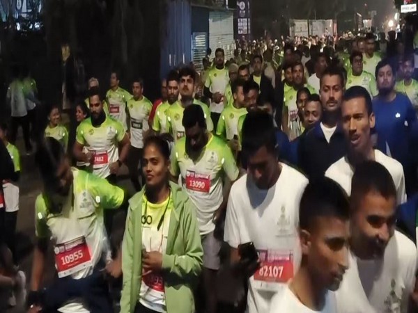 Vadodara marathon (Photo/ANI)