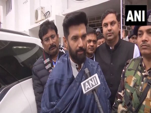 Lok Janshakti Party (Ram Vilas) president Chirag Paswan. (Photo/ANI)