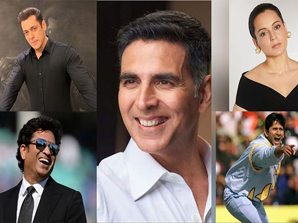 Indian celebrities have strongly criticized derogatory remarks by Maldivian leaders against India. (Photos/ANI)
