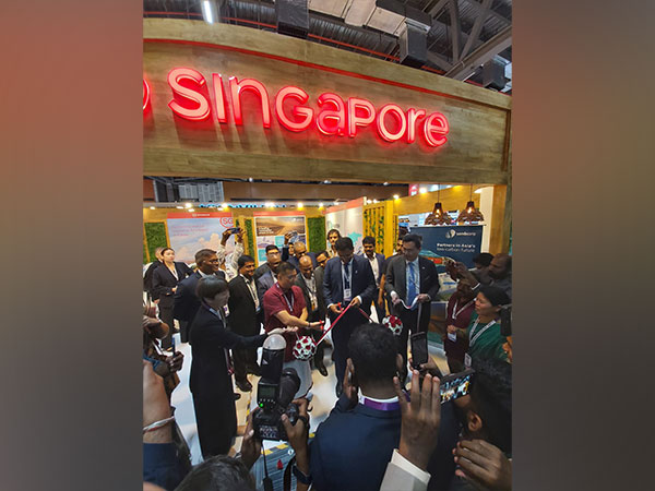 Tamil Nadu minister TRB Rajaa, Singapore envoy opens Singapore Pavilion at Tamil Nadu Global Investors Meet (Photo Credits: X/@SGinIndia)