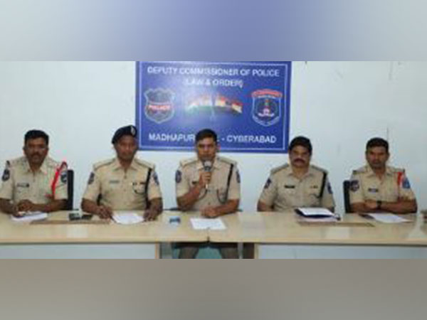 Cyberabad police bust ransom kidnap gang (Photo/ANI)