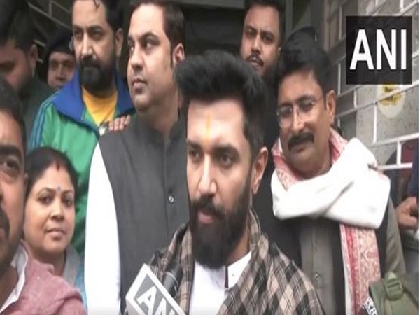 Lok Janshakti Party (Ram Vilas) president Chirag Paswan (Photo/ANI)