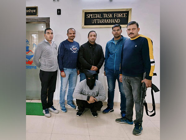 Special Task Force arrested wanted criminal with ₹2 L bounty from Meerut (Photo/ANI)