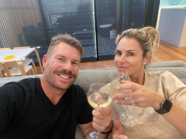 Australia cricketer David Warner with wife Cardice Warner (Photo: David Warner/X)