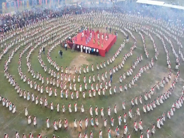 Visual of the Pongal celebration in Trincomalee (Photo/ANI)