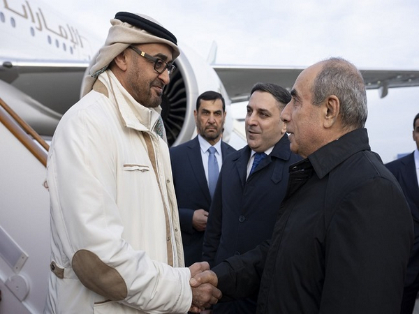 UAE President arrives in Azerbaijan on official visit (Source: WAM)