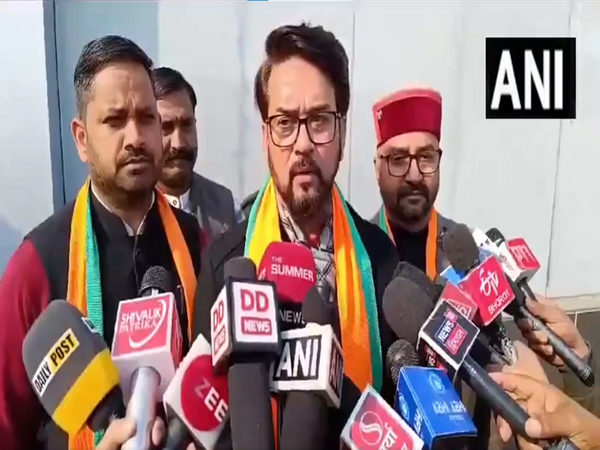 Union Minister Anurag Thakur (Photo/ANI)