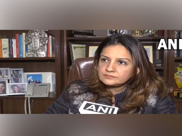 Shiv Sena (UBT) MP Priyanka Chaturvedi. (Photo/ANI)