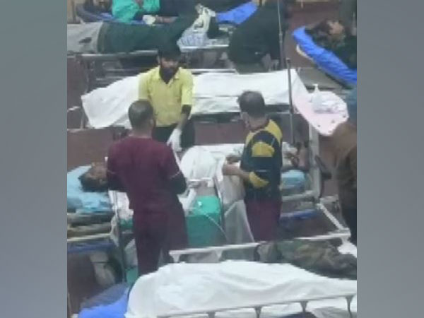 Image of injured in electric vehicle crash in Uttarakhand(Photo/ANI)