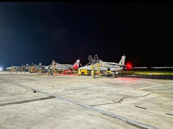 IAF Jaguar fighter aircraft deployed at an island airfield (Representative image)
