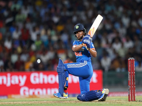 Richa Ghosh in action for India. (Photo- ICC)