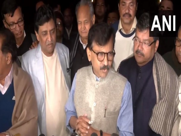 Shiv Sena (UBT faction) leader Sanjay Raut (Photo/ANI)