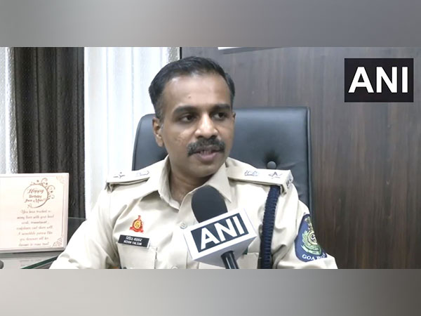 Nidhin Valsan, Superintendent of Police, North Goa (Photo/ANI)