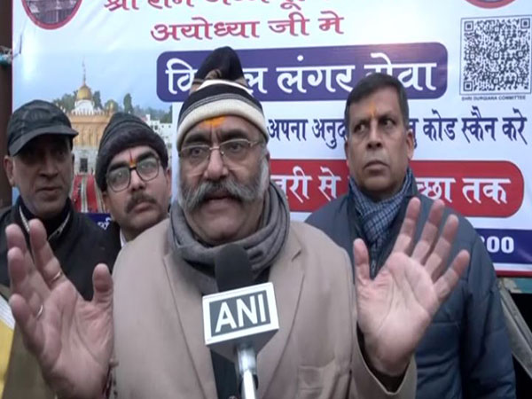 Arun Khanna General Secretary of Durgiana Temple Management Committee. (Photo/ANI)