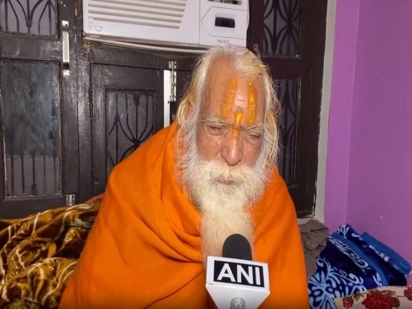 Ram Mandir Chief priest Acharya Satyendra Das Maharaj (Photo/ANI)