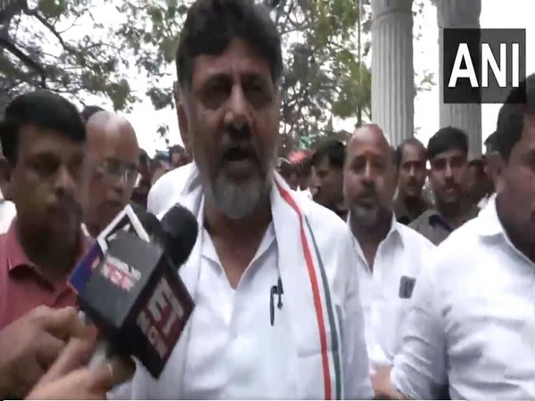 Karnataka Deputy Chief Minister DK Shivakumar (Photo/ANI)