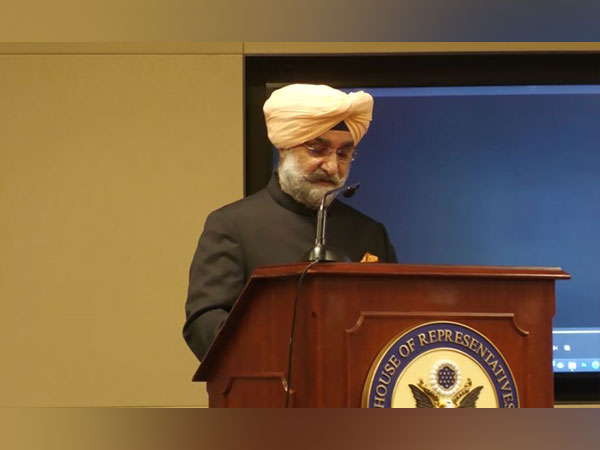 Indian envoy to the US, Taranjit Singh Sandhu at the ‘Ramayana across Asia and Beyond’ event in Washington (Photo/ANI)