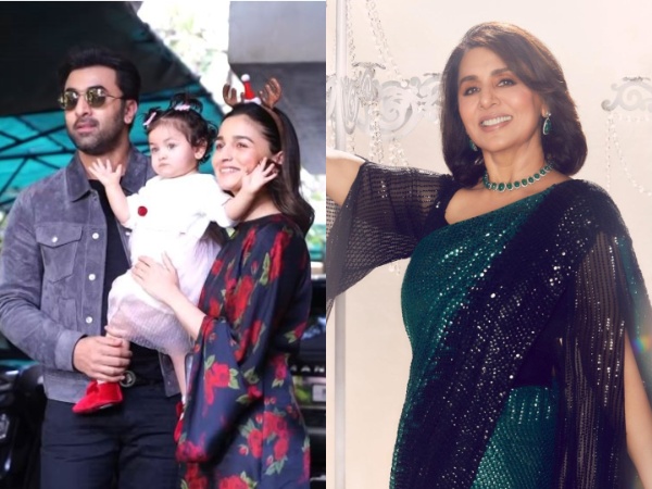 Ranbir, Alia, Raha (Image : ANI Photo), Neetu Kapoor ( Image source: Instagram)